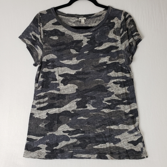 J. Crew Tops - J. Crew camouflage tshirt